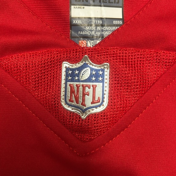 NIKE NFL San Francisco 49ers Christian McCaffrey
Men's Game Football Jersey XXXL - Picture 4 of 9